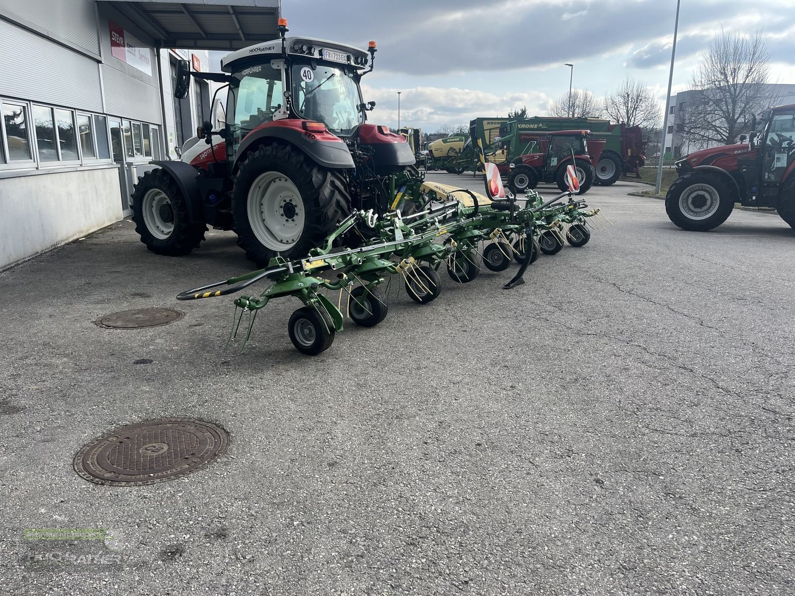 Kreiselheuer типа Krone Vendro  820, Neumaschine в Kronstorf (Фотография 10)