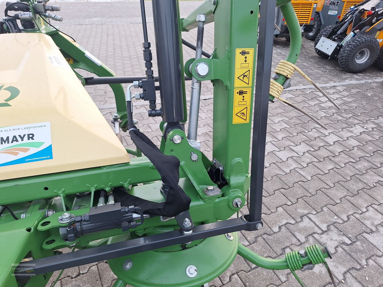 Kreiselheuer Türe ait Krone Vendro 900, Gebrauchtmaschine içinde Aurolzmünster (resim 12)