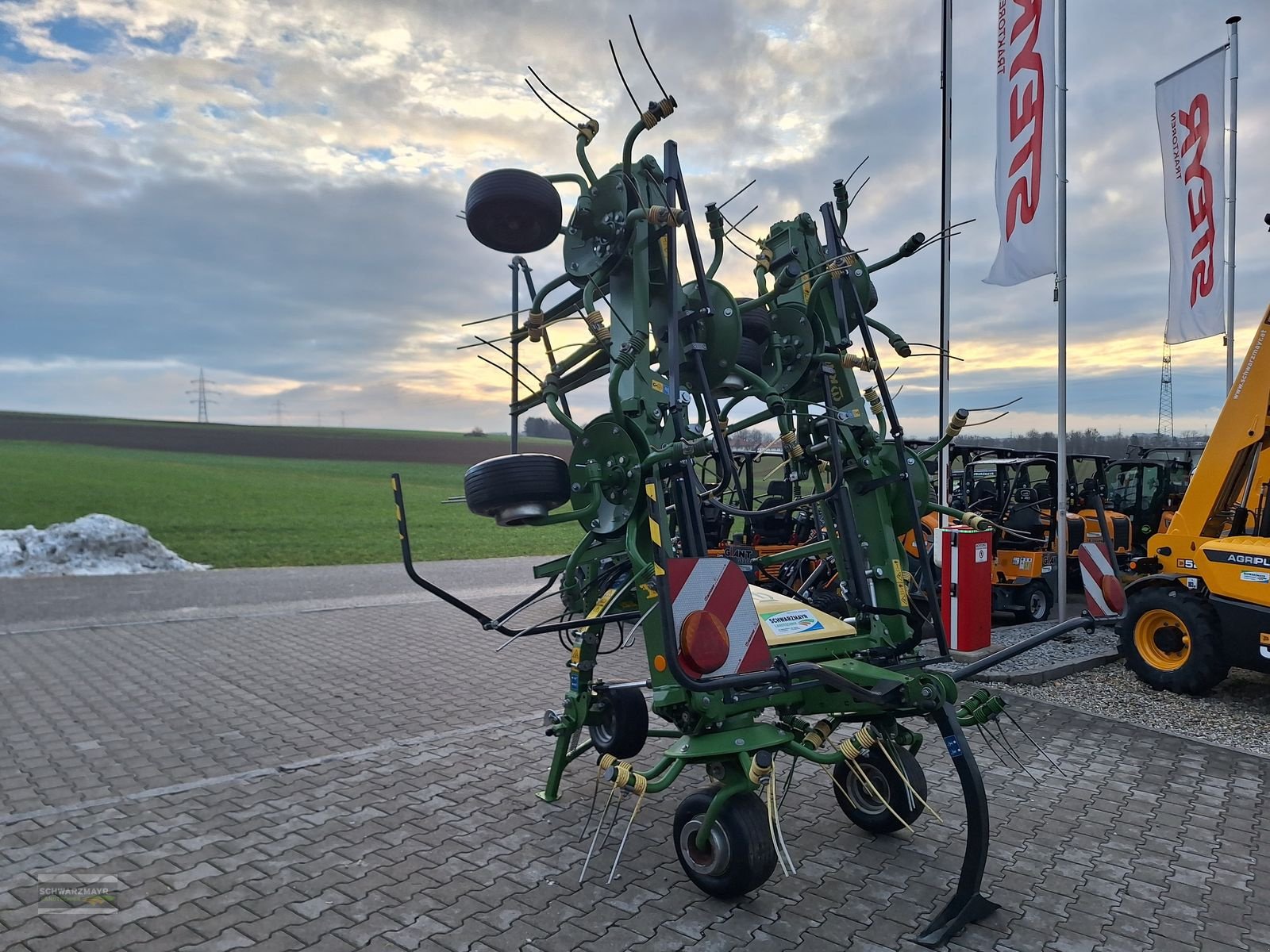 Kreiselheuer Türe ait Krone Vendro 900, Gebrauchtmaschine içinde Aurolzmünster (resim 7)