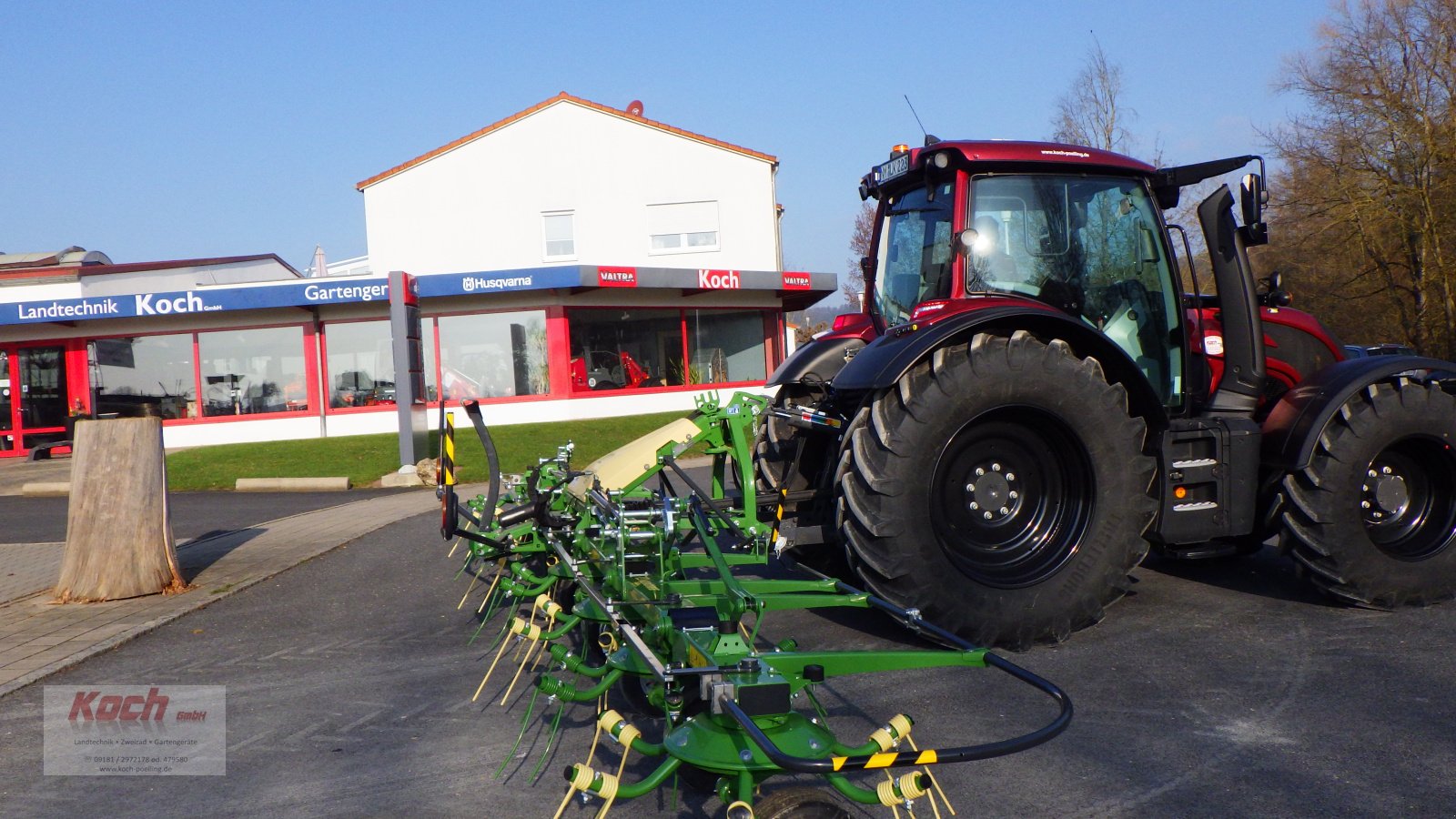 Kreiselheuer des Typs Krone Vendro 900, Neumaschine in Neumarkt / Pölling (Bild 3)