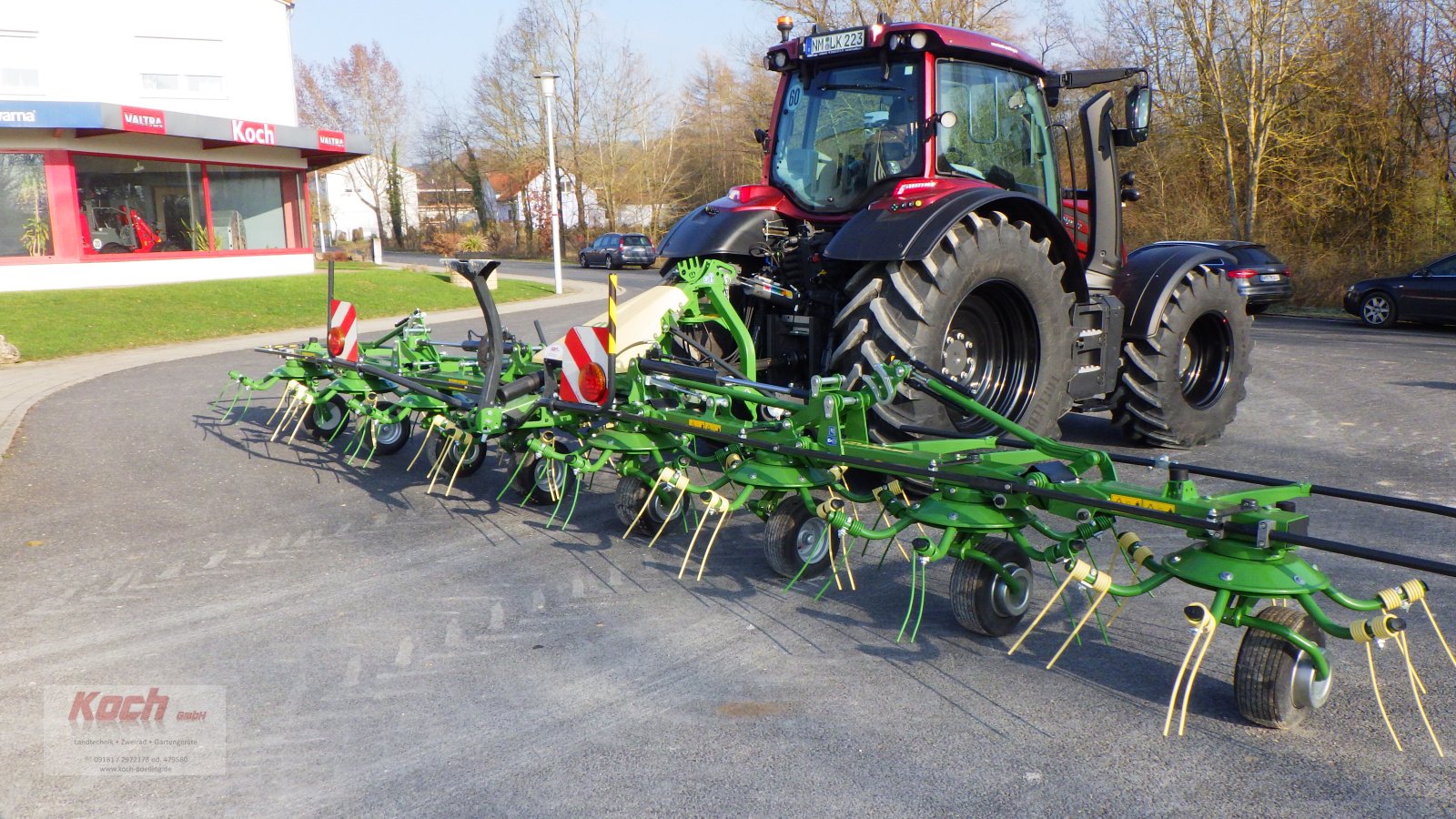 Kreiselheuer des Typs Krone Vendro 900, Neumaschine in Neumarkt / Pölling (Bild 4)