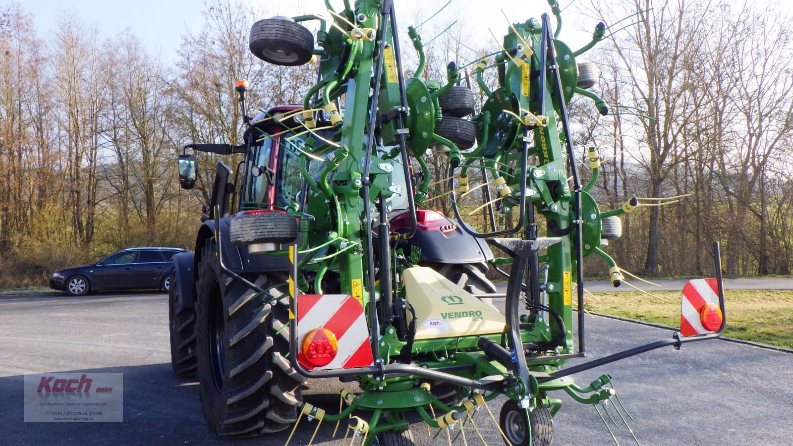 Kreiselheuer des Typs Krone Vendro 900, Neumaschine in Neumarkt / Pölling (Bild 10)