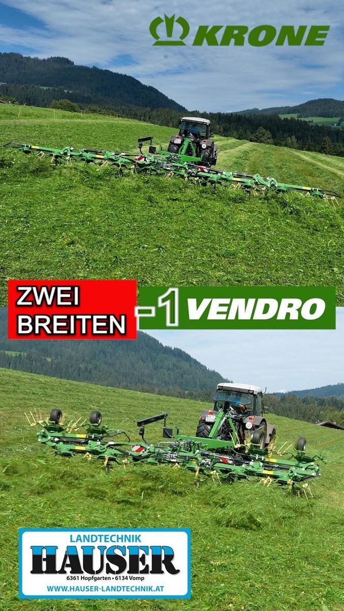 Kreiselheuer del tipo Krone Vendro C 1120, Vorführmaschine en Hopfgarten (Imagen 5)