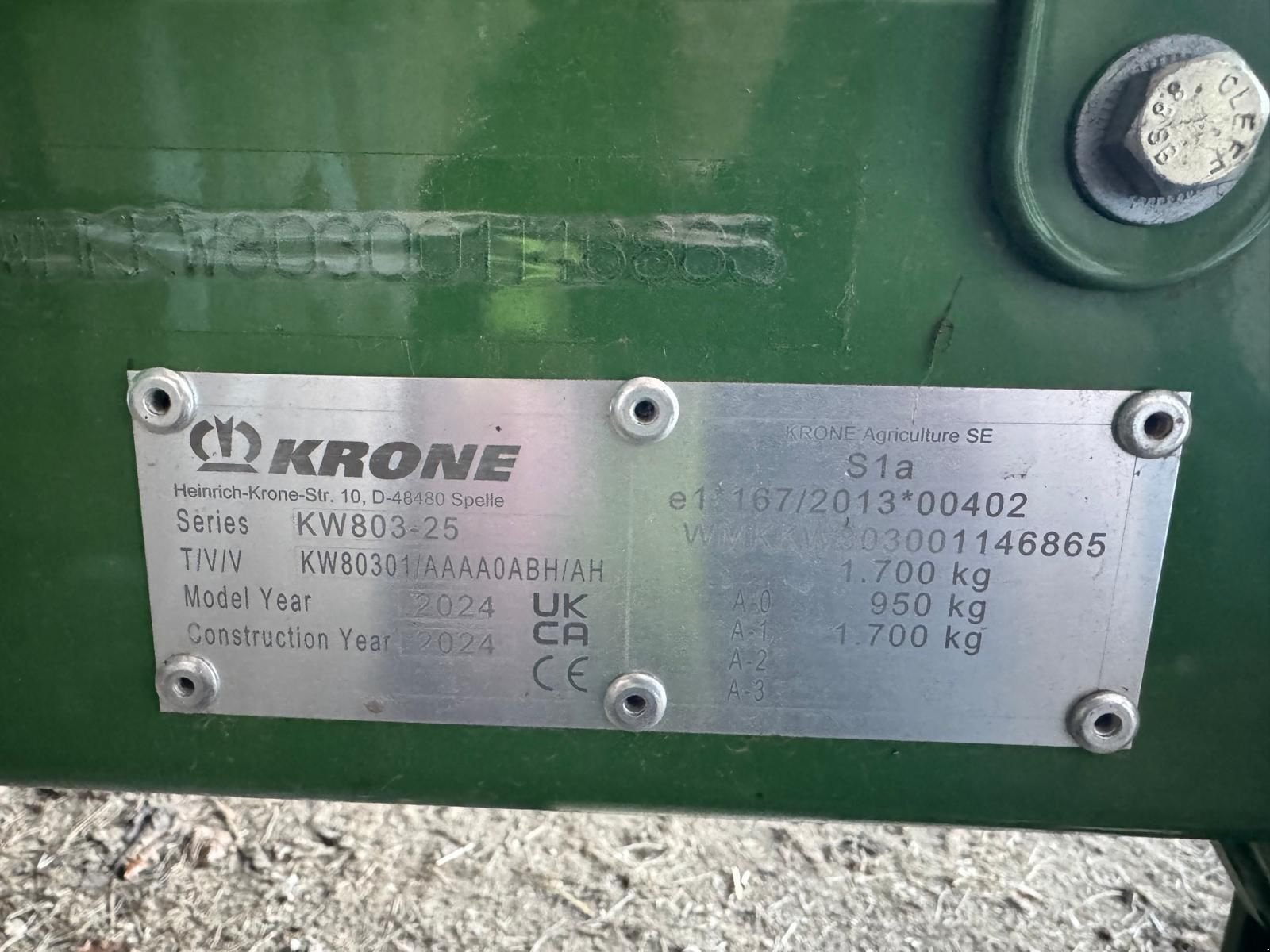 Kreiselheuer tipa Krone Vendro C 1120, Vorführmaschine u Hopfgarten (Slika 10)