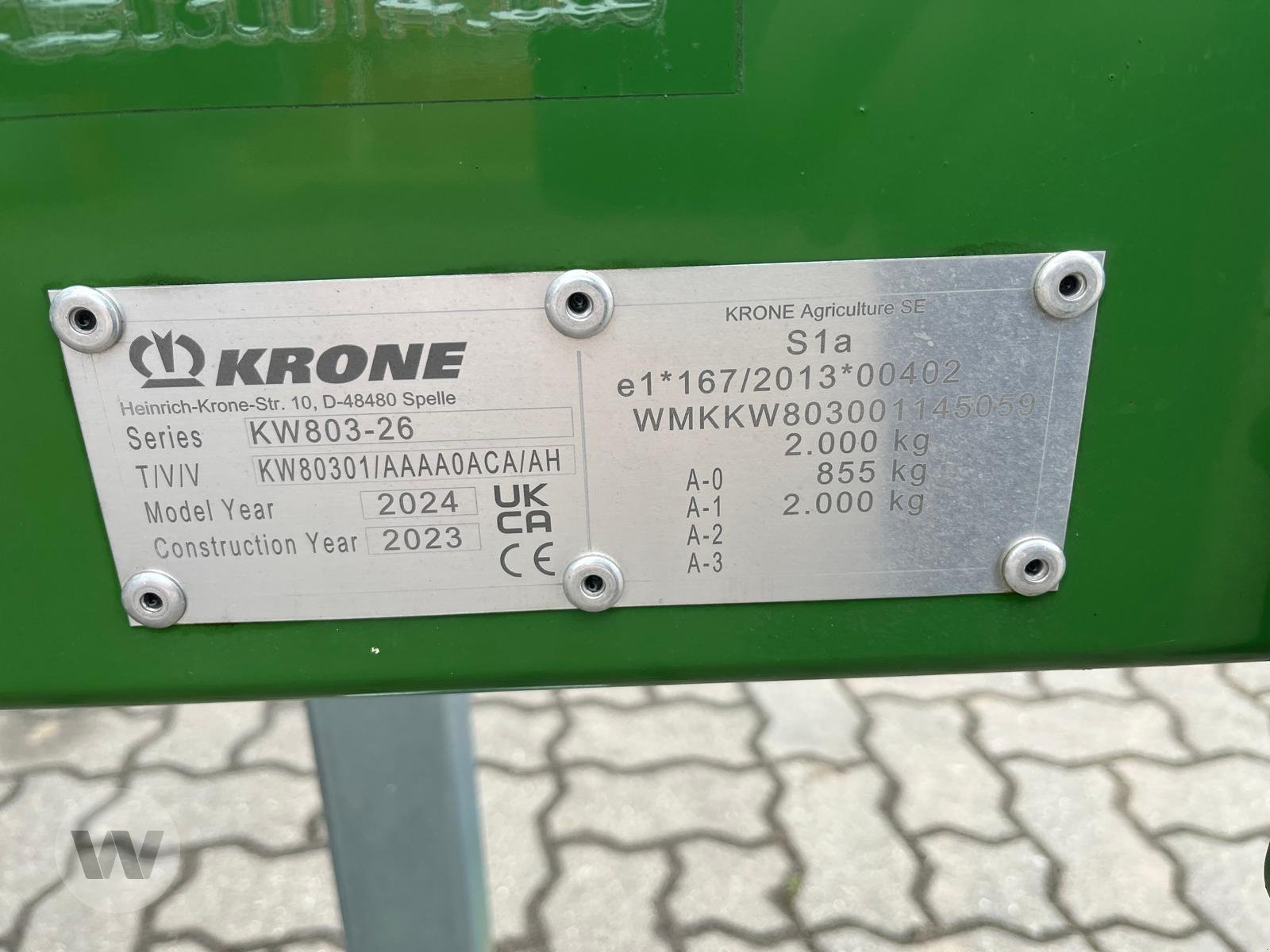 Kreiselheuer des Typs Krone Vendro C 1340, Neumaschine in Lübz (Bild 2)