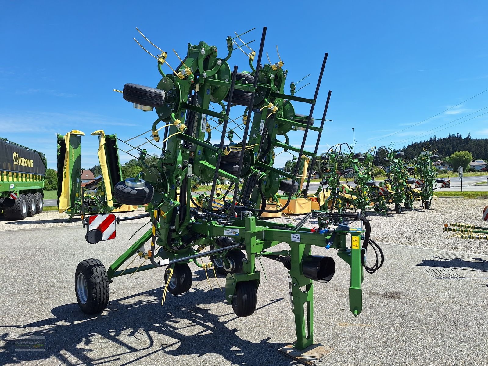 Kreiselheuer of the type Krone Vendro T 1020, Neumaschine in Aurolzmünster (Picture 3)