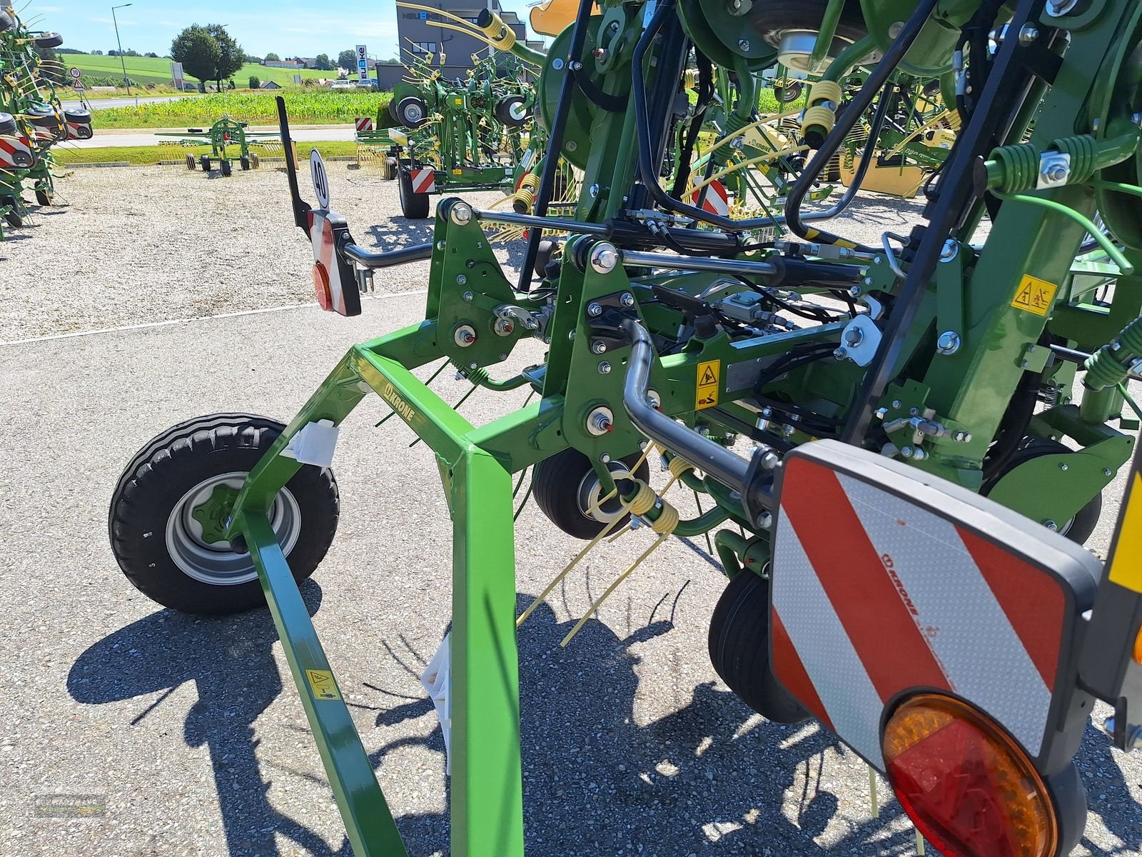 Kreiselheuer of the type Krone Vendro T 1020, Neumaschine in Aurolzmünster (Picture 11)