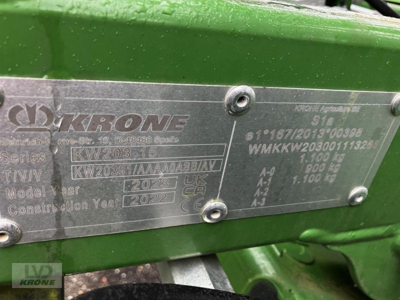 Kreiselheuer typu Krone Vendro T 1020, Gebrauchtmaschine v Alt-Mölln (Obrázek 8)