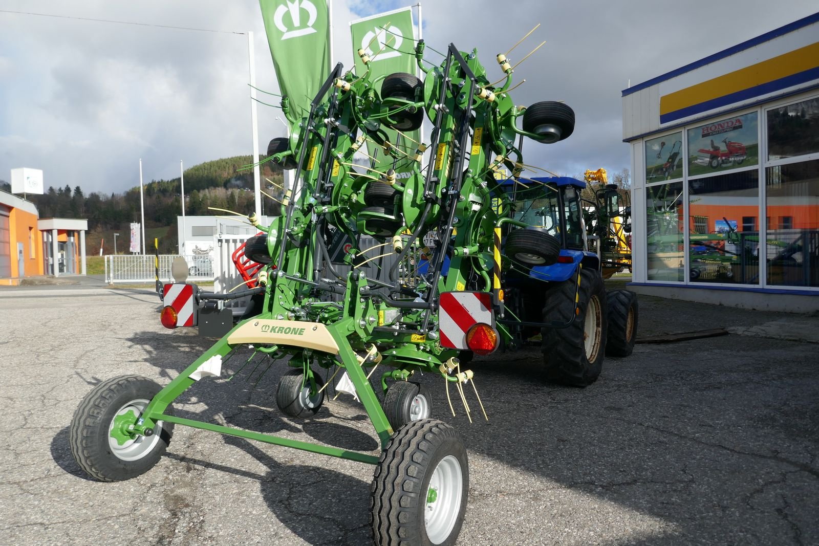 Kreiselheuer Türe ait Krone Vendro T 1020, Gebrauchtmaschine içinde Villach (resim 11)