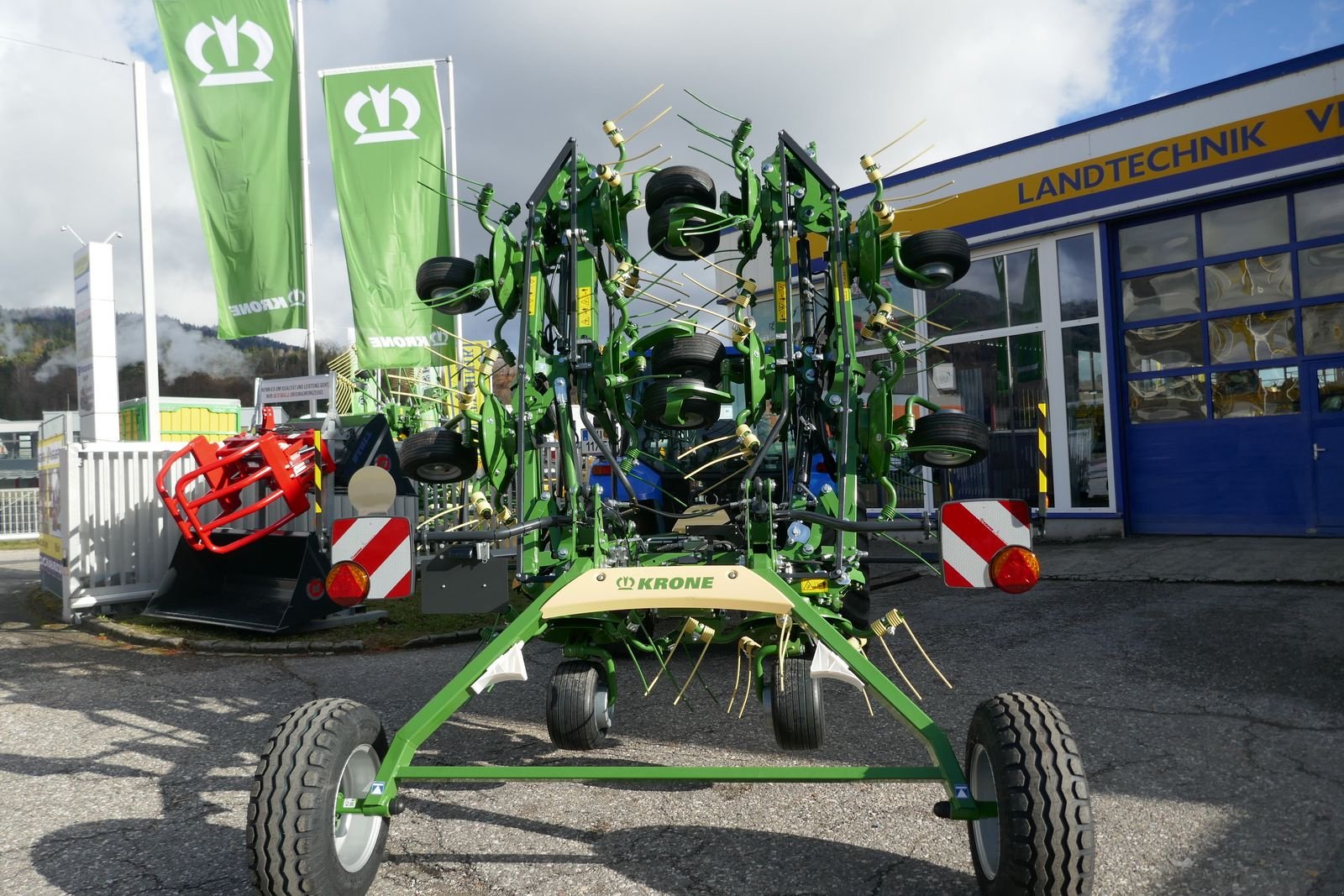 Kreiselheuer Türe ait Krone Vendro T 1020, Gebrauchtmaschine içinde Villach (resim 10)