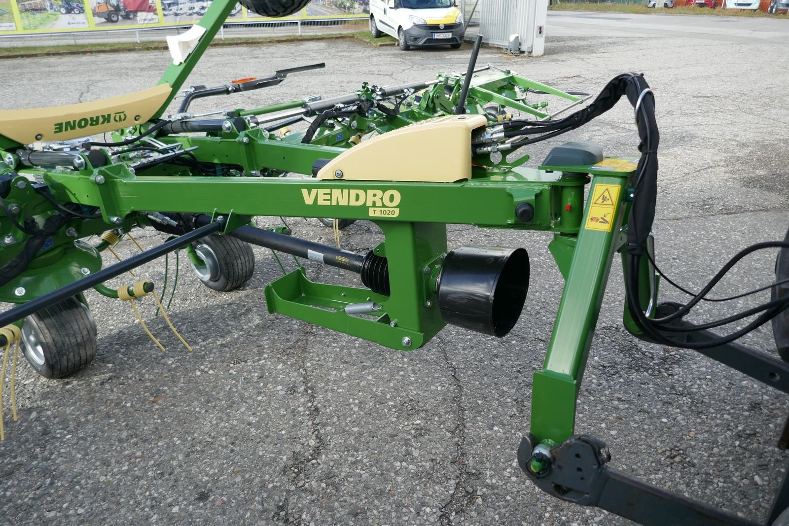 Kreiselheuer Türe ait Krone Vendro T 1020, Gebrauchtmaschine içinde Villach (resim 5)