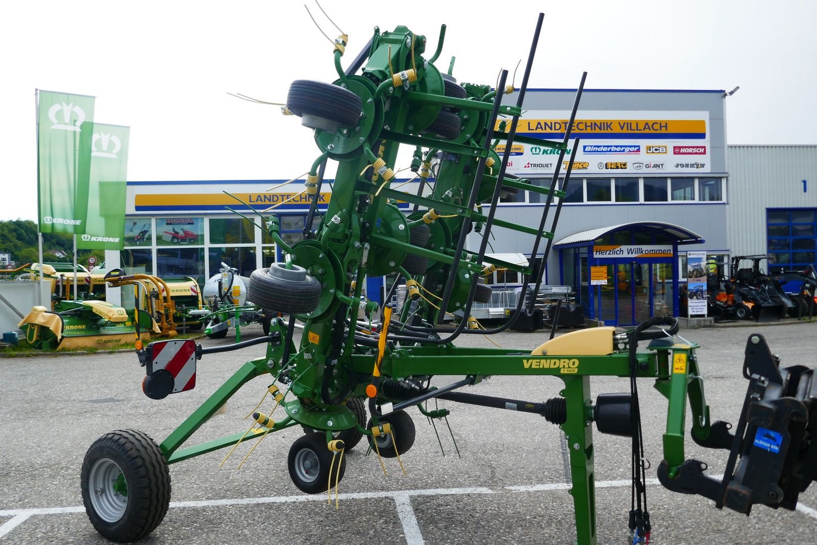 Kreiselheuer Türe ait Krone Vendro T 1020, Gebrauchtmaschine içinde Villach (resim 5)