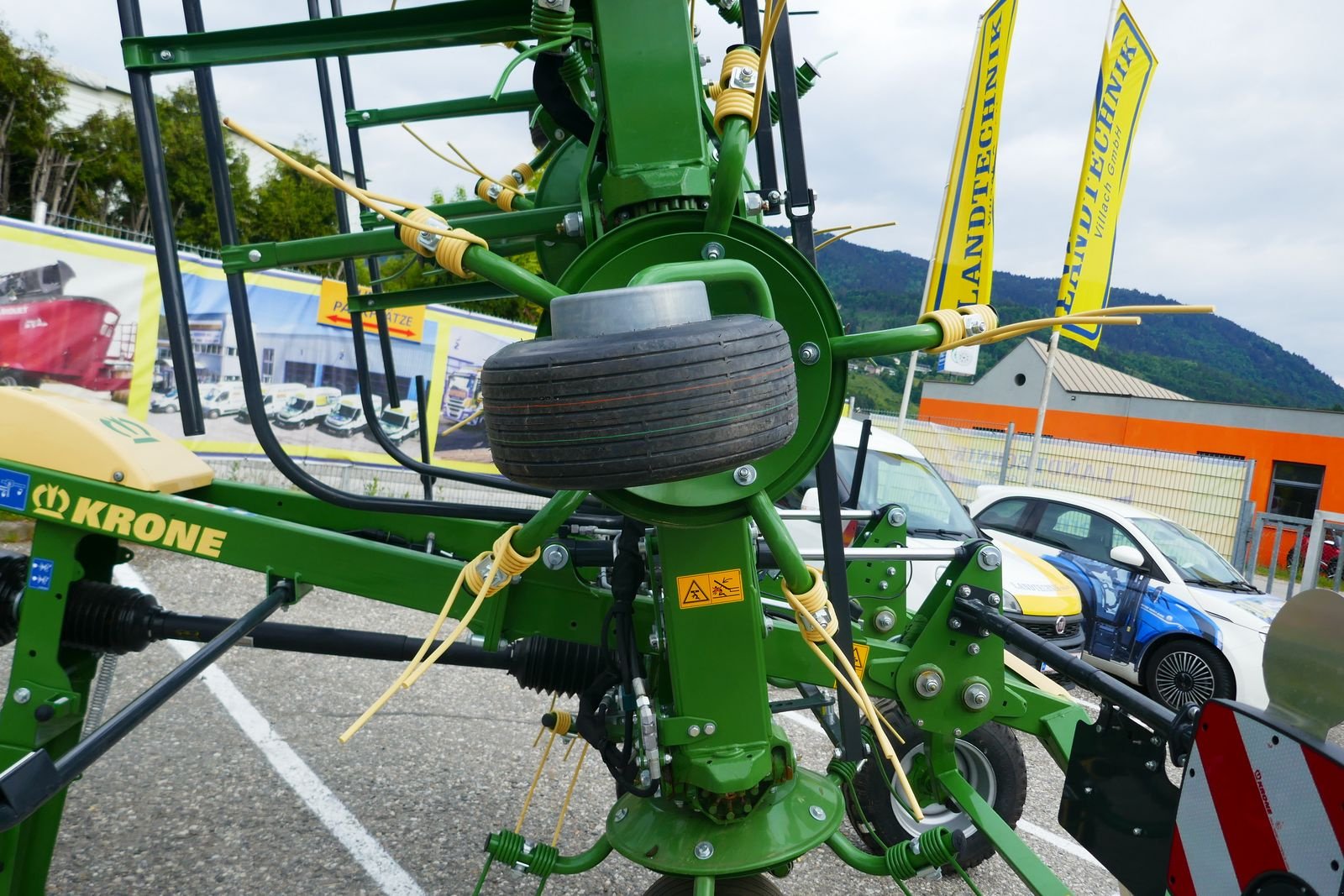 Kreiselheuer Türe ait Krone Vendro T 1020, Gebrauchtmaschine içinde Villach (resim 14)