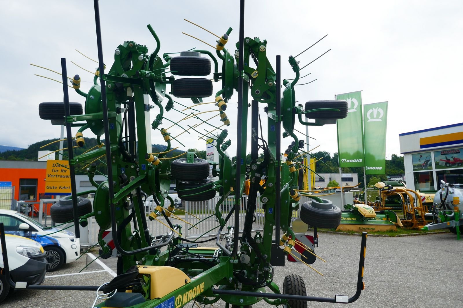 Kreiselheuer Türe ait Krone Vendro T 1020, Gebrauchtmaschine içinde Villach (resim 8)