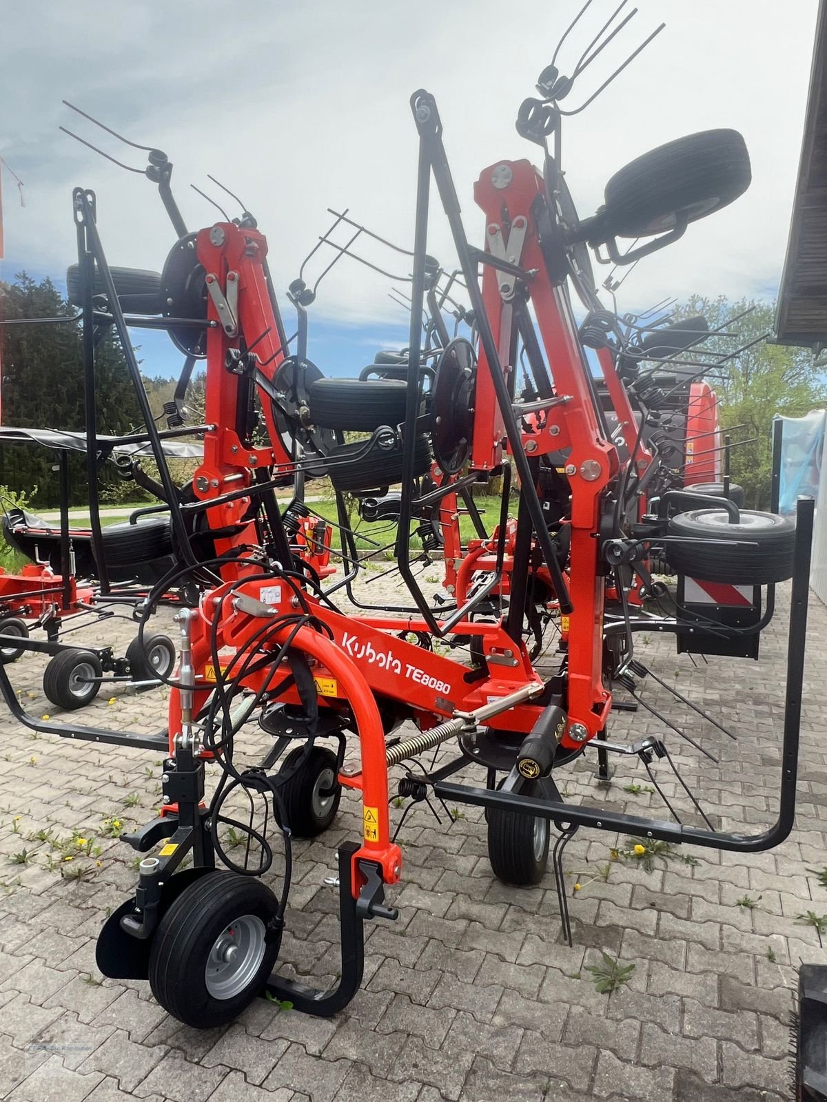 Kreiselheuer typu Kubota TE 8080, Gebrauchtmaschine v Erlbach (Obrázek 1)