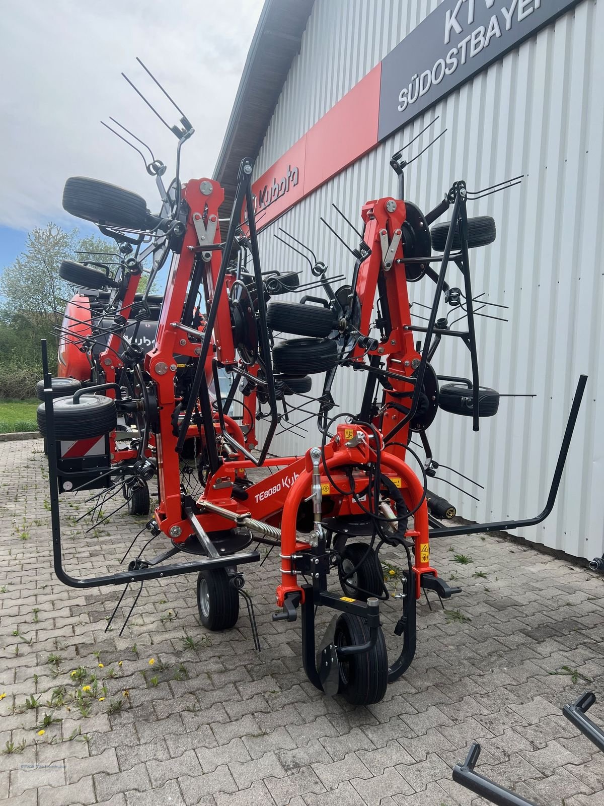 Kreiselheuer typu Kubota TE 8080, Gebrauchtmaschine v Erlbach (Obrázek 2)