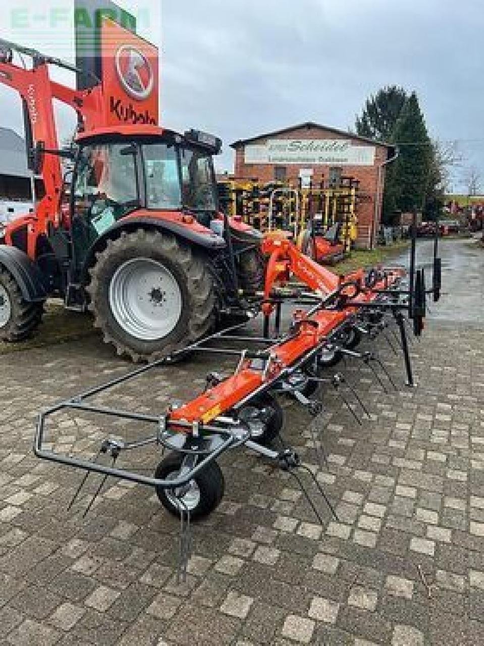 Kreiselheuer typu Kubota te8080, Gebrauchtmaschine v SUDERBURG/HOLXEN (Obrázek 5)