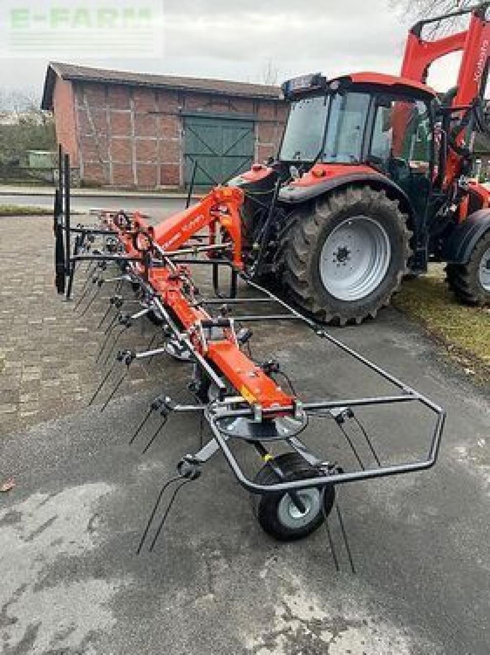 Kreiselheuer typu Kubota te8080, Gebrauchtmaschine v SUDERBURG/HOLXEN (Obrázek 8)