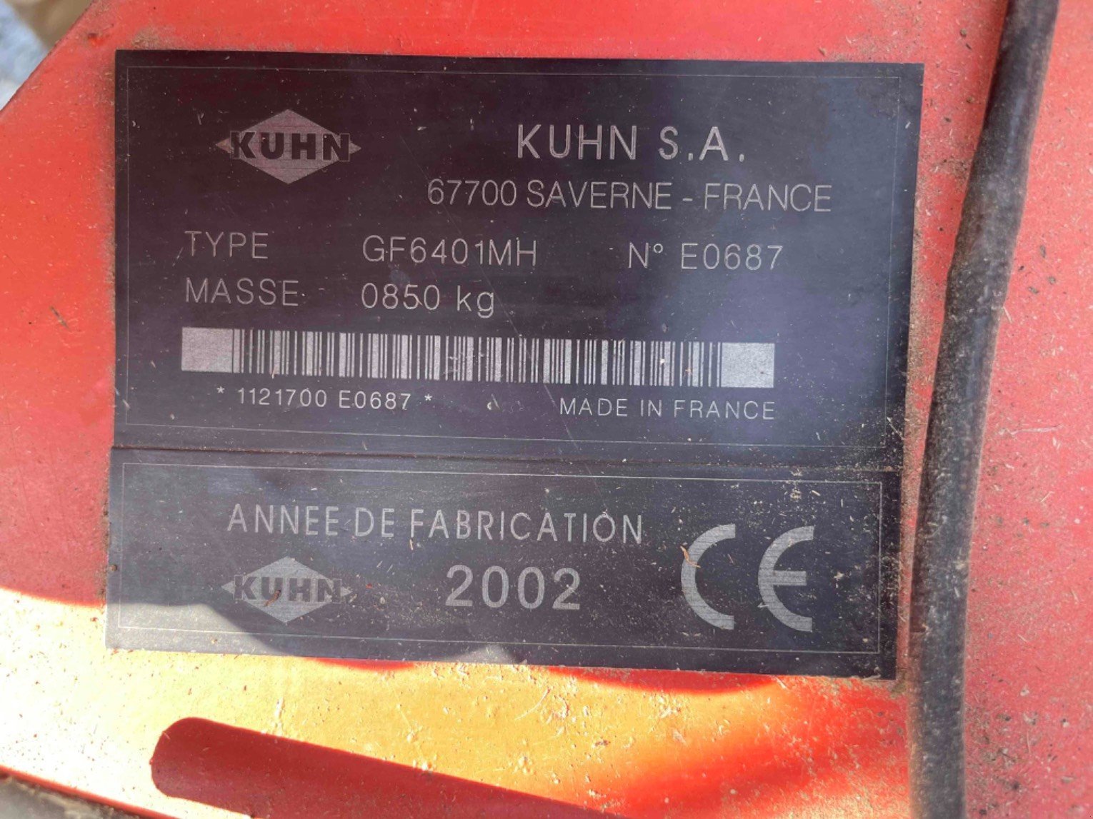 Kreiselheuer des Typs Kuhn Faneur FANEUSE 6401 Kuhn, Gebrauchtmaschine in SAINT CLAIR SUR ELLE (Bild 4)