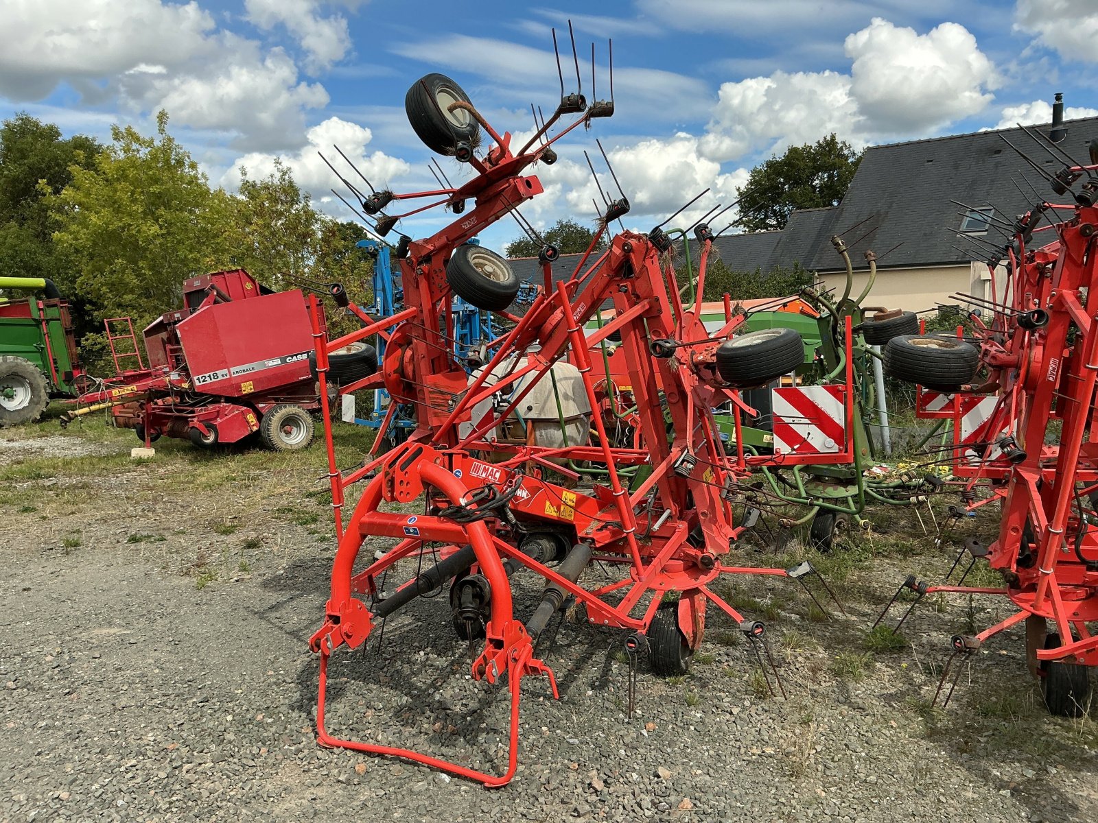 Kreiselheuer typu Kuhn FANEUSE GF 7802, Gebrauchtmaschine v ST CLEMENT DE LA PLACE (Obrázek 1)