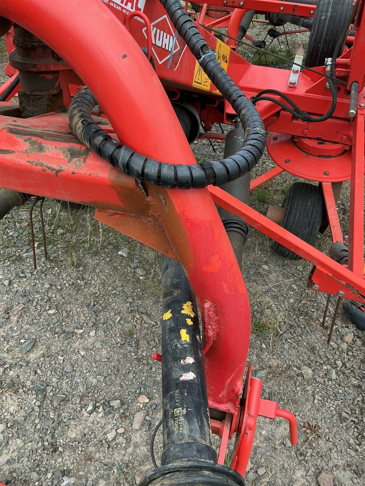 Kreiselheuer typu Kuhn FANEUSE GF 7802, Gebrauchtmaschine v ST CLEMENT DE LA PLACE (Obrázek 9)