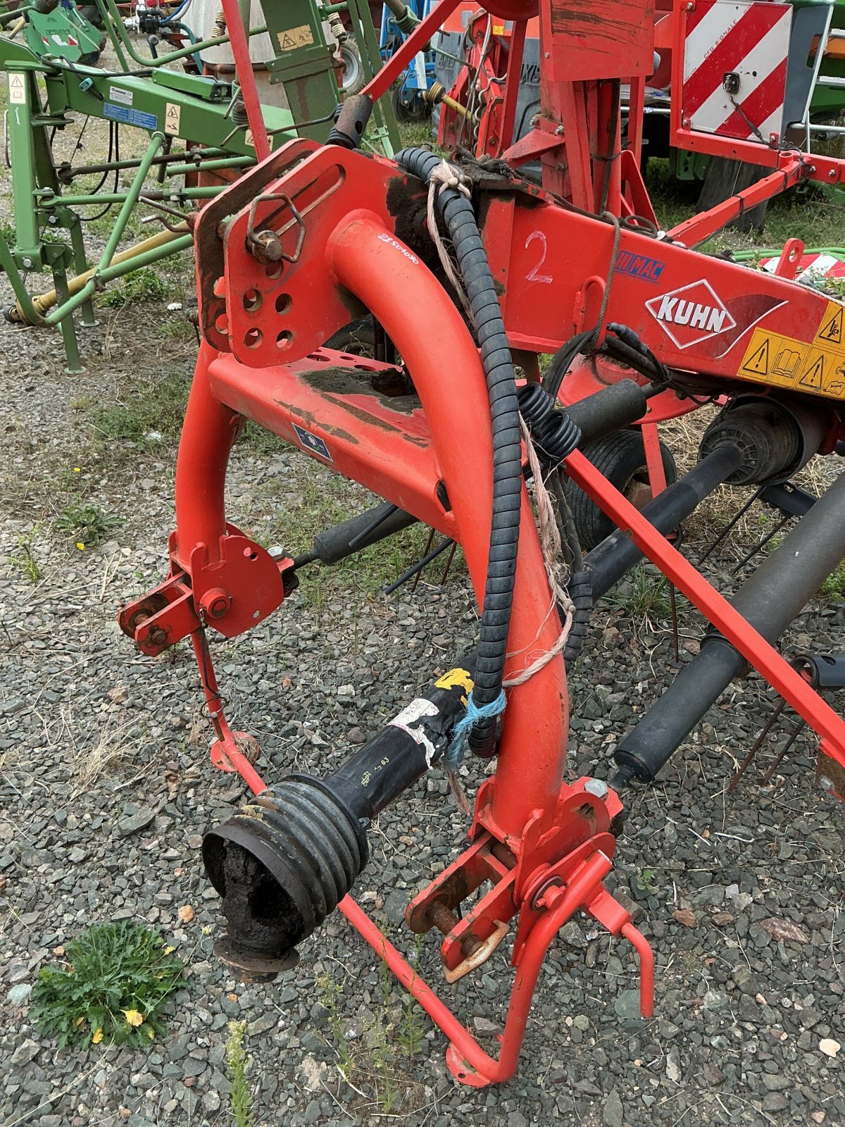 Kreiselheuer typu Kuhn FANEUSE GF 7802, Gebrauchtmaschine v ST CLEMENT DE LA PLACE (Obrázek 2)