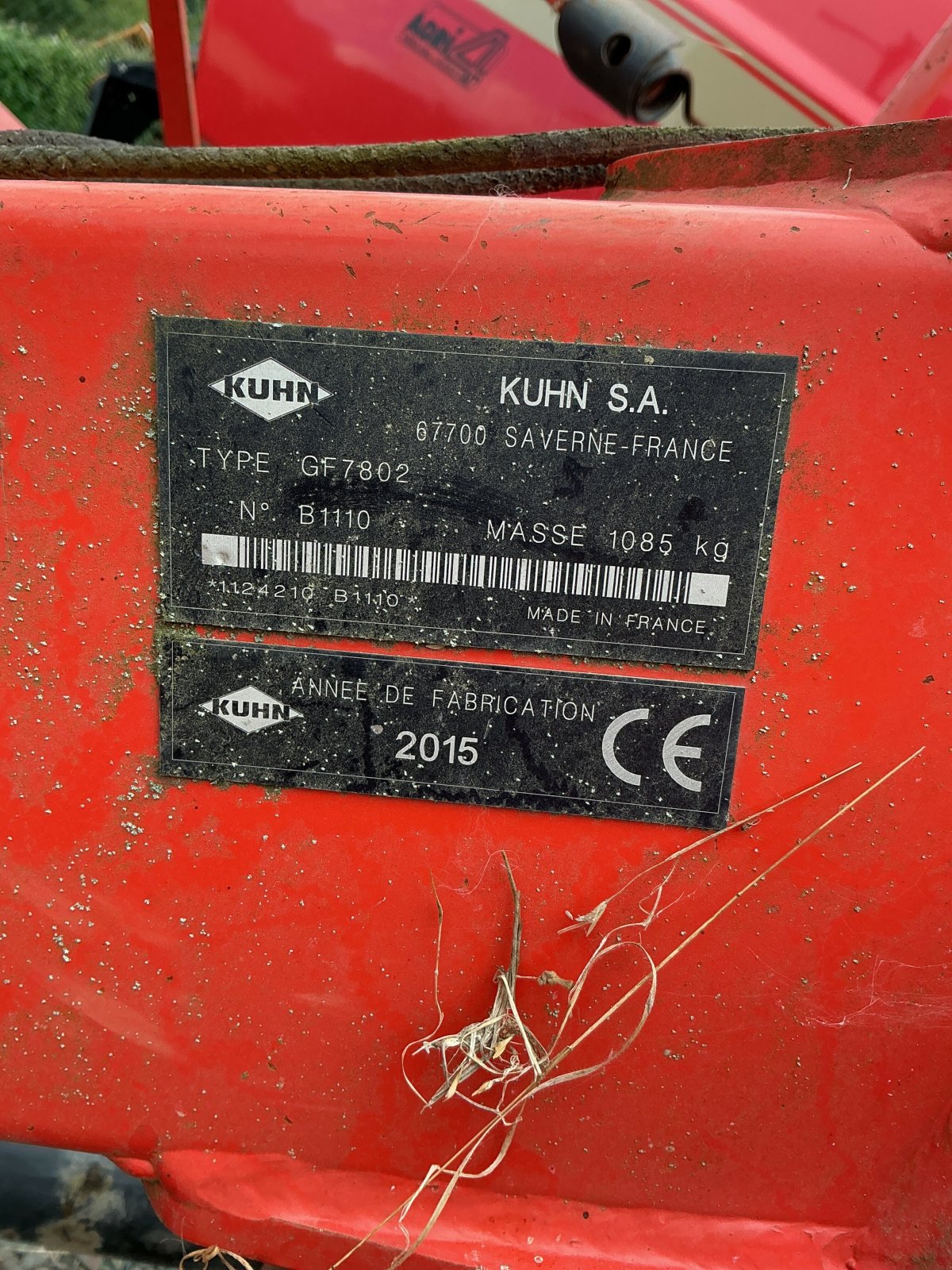 Kreiselheuer typu Kuhn FANEUSE GF 7802, Gebrauchtmaschine v ST CLEMENT DE LA PLACE (Obrázek 8)