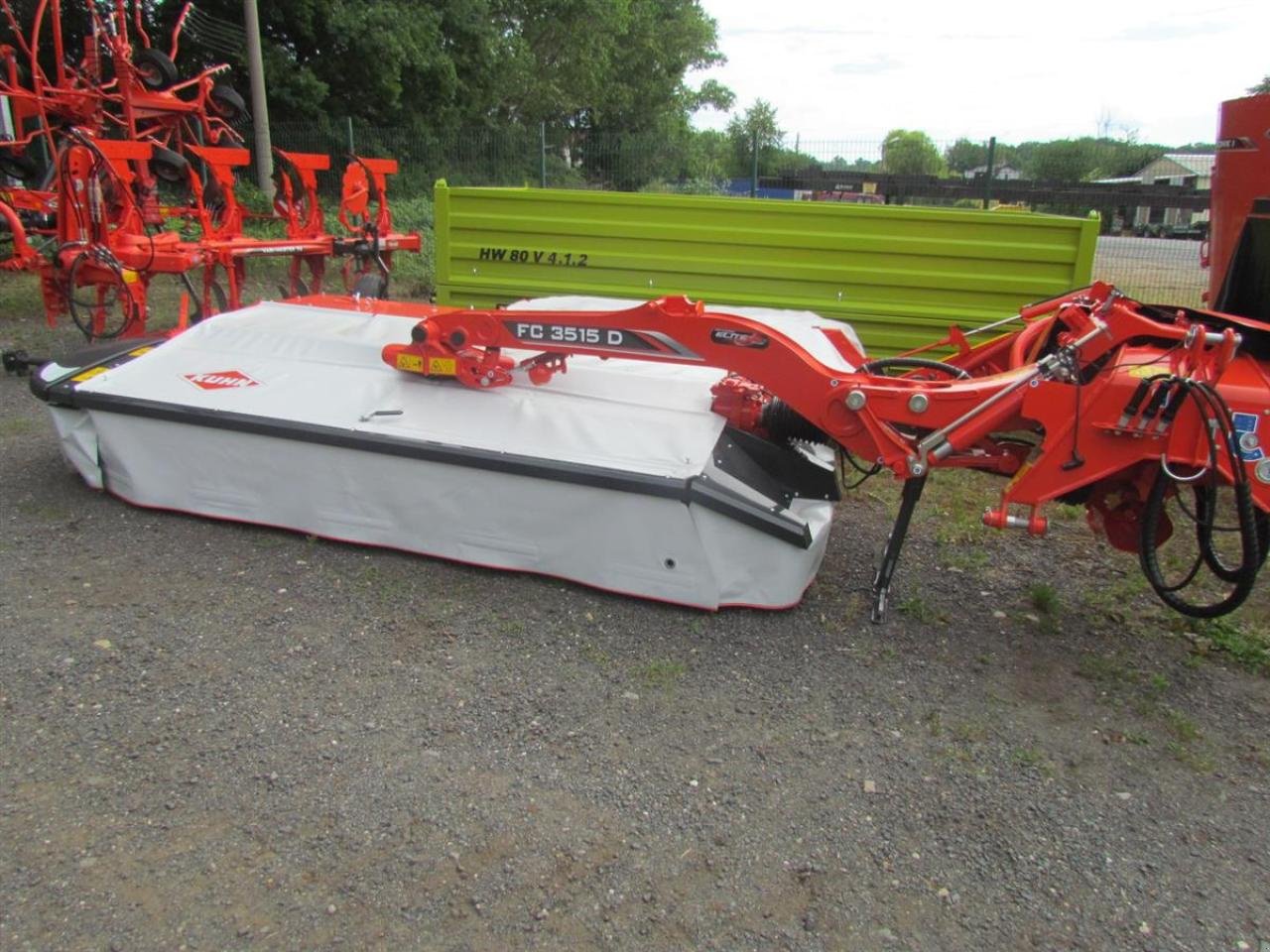 Kreiselheuer of the type Kuhn FC3515DGII, Neumaschine in Meerane (Picture 1)