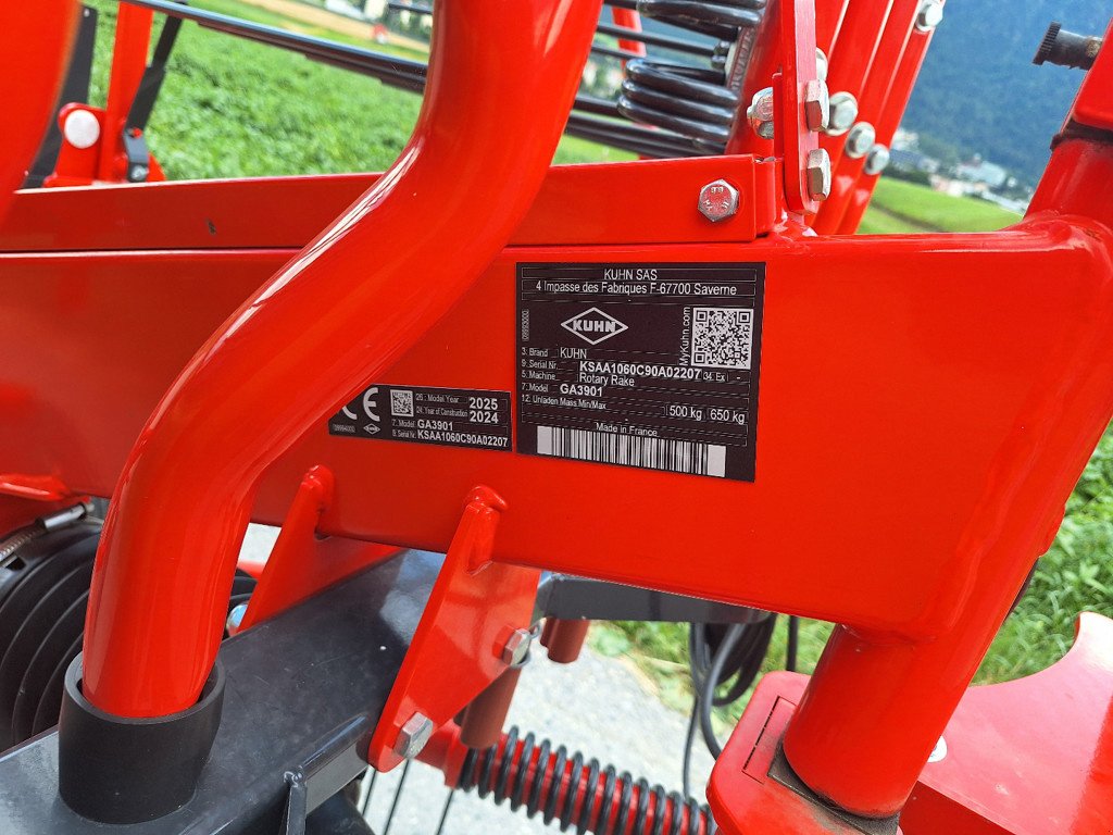 Kreiselheuer Türe ait Kuhn GA 3901 Schwader, Neumaschine içinde Chur (resim 6)