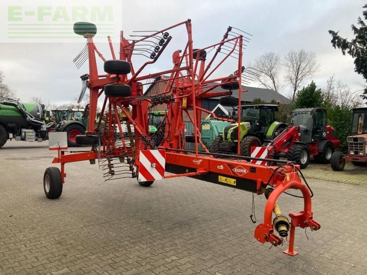 Kreiselheuer del tipo Kuhn ga 8121, Gebrauchtmaschine en ag BROEKLAND (Imagen 5)