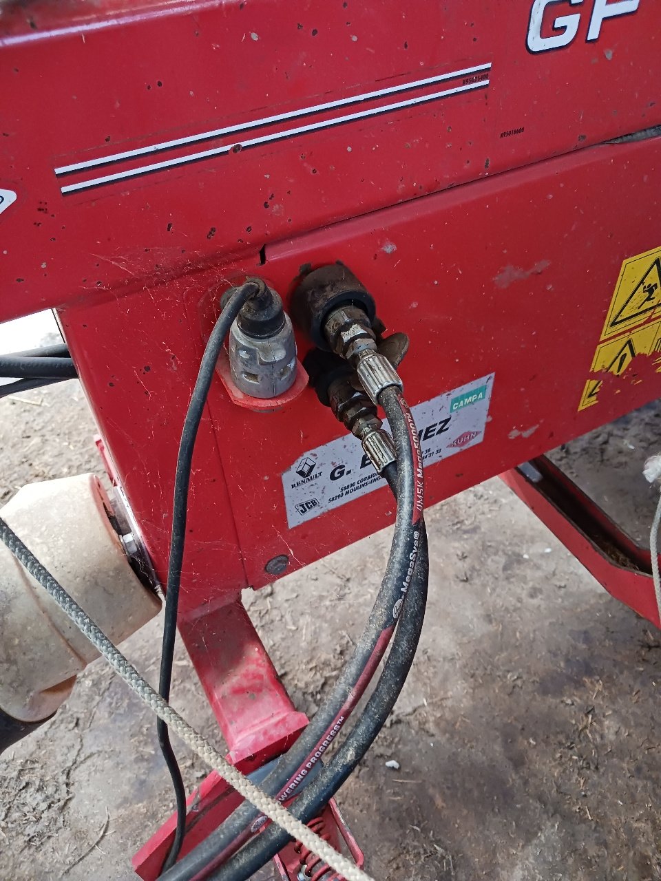 Kreiselheuer typu Kuhn GF 10601 TO, Gebrauchtmaschine v SAINT HILAIRE EN MORVAN (Obrázek 8)