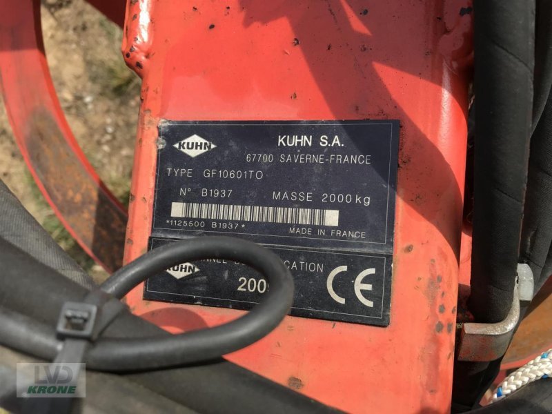Kreiselheuer Türe ait Kuhn GF 10601TO, Gebrauchtmaschine içinde Spelle (resim 11)