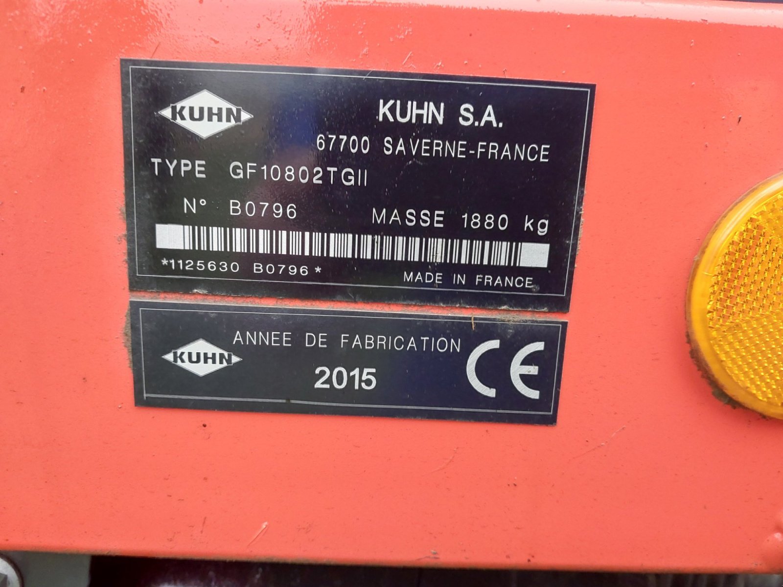 Kreiselheuer типа Kuhn GF 10802 T Gen II DIGIDRIVE, Gebrauchtmaschine в Roggenburg (Фотография 5)