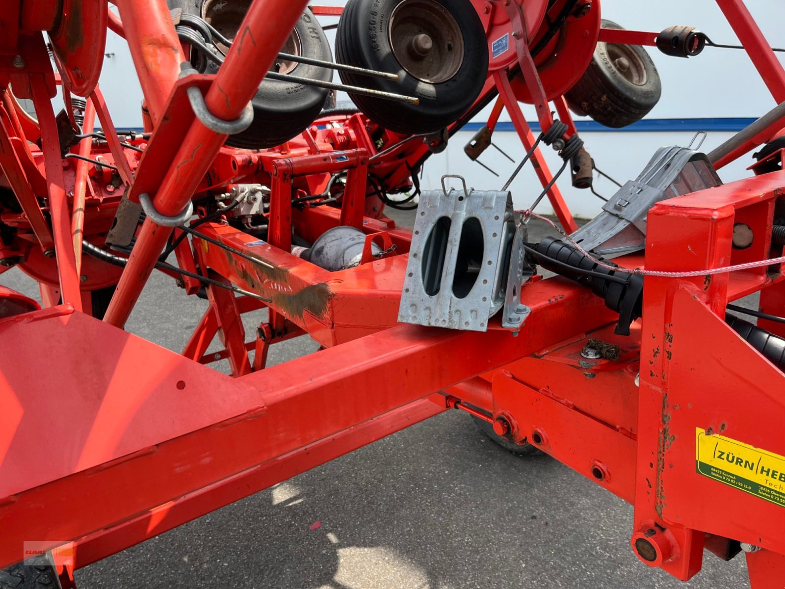 Kreiselheuer van het type Kuhn GF 10802 T REPARATURBEDÜRFTIG, Gebrauchtmaschine in Langenau (Foto 9)