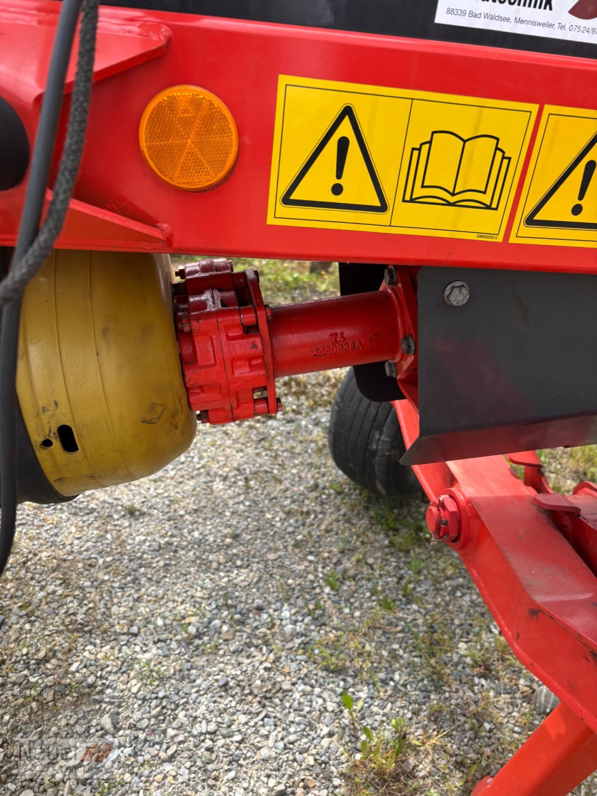 Kreiselheuer του τύπου Kuhn GF 10802T, Gebrauchtmaschine σε Bad Waldsee Mennisweiler (Φωτογραφία 5)