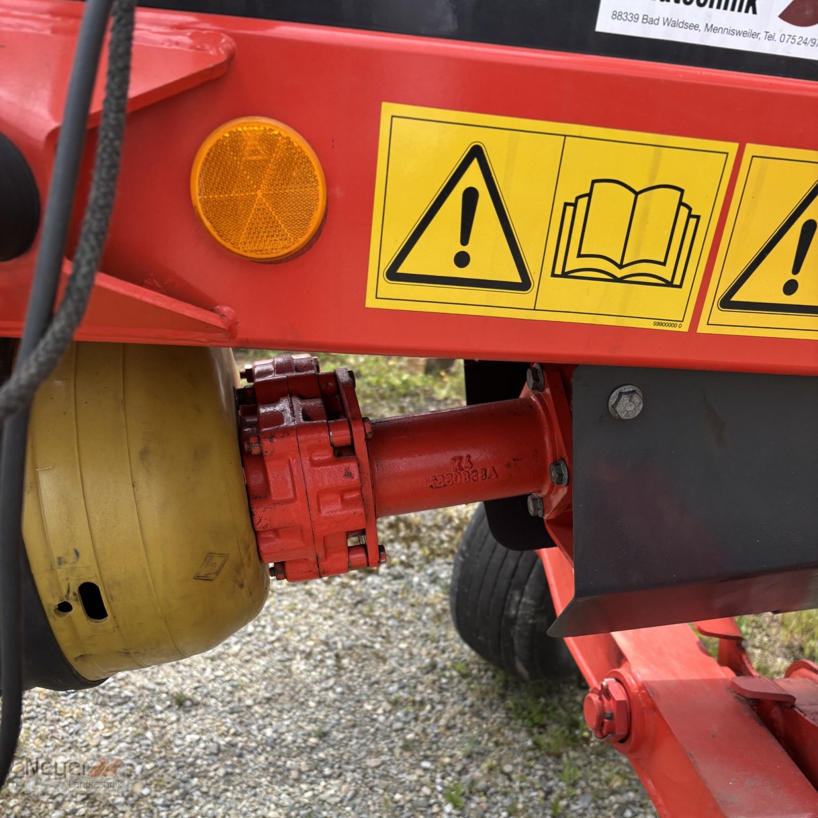Kreiselheuer του τύπου Kuhn GF 10802T, Gebrauchtmaschine σε Bad Waldsee Mennisweiler (Φωτογραφία 8)