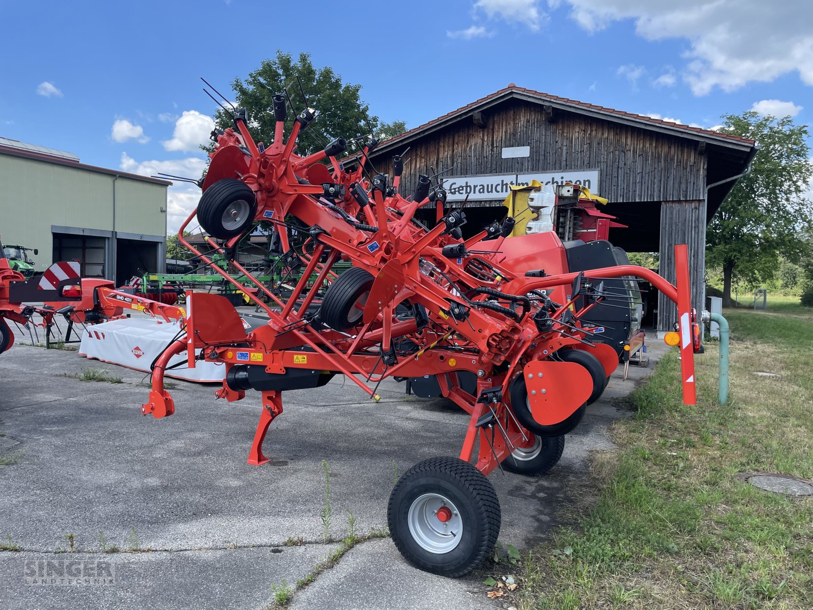 Kreiselheuer Türe ait Kuhn GF 10803 T, Neumaschine içinde Ebenhofen (resim 2)