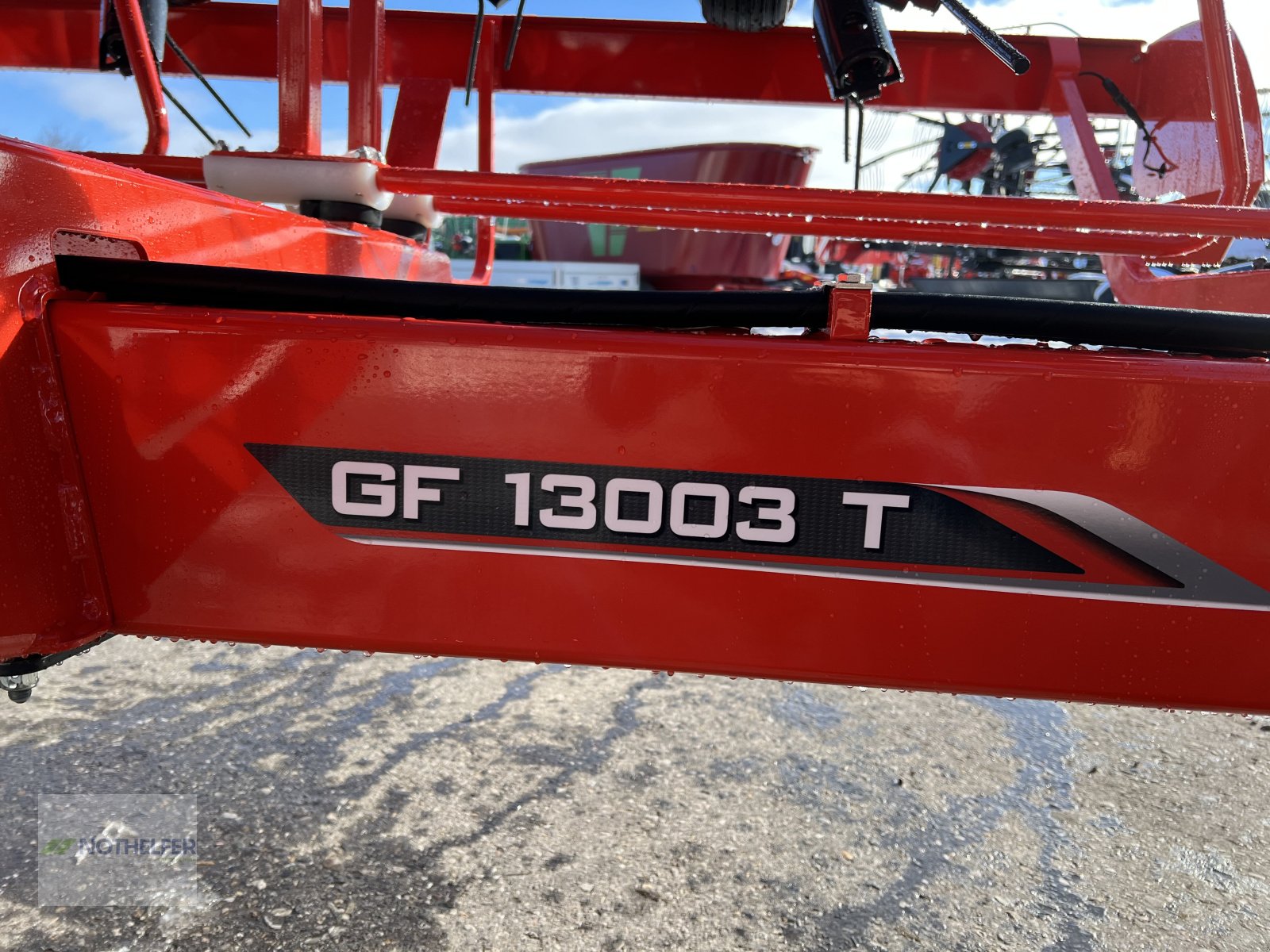 Kreiselheuer of the type Kuhn GF 13003 T *neues Modell*, Neumaschine in Pforzen (Picture 4)