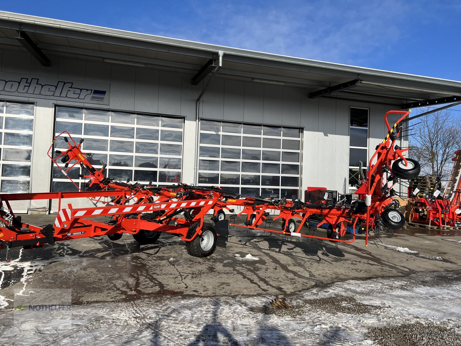 Kreiselheuer of the type Kuhn GF 13003 T *neues Modell*, Neumaschine in Pforzen (Picture 11)