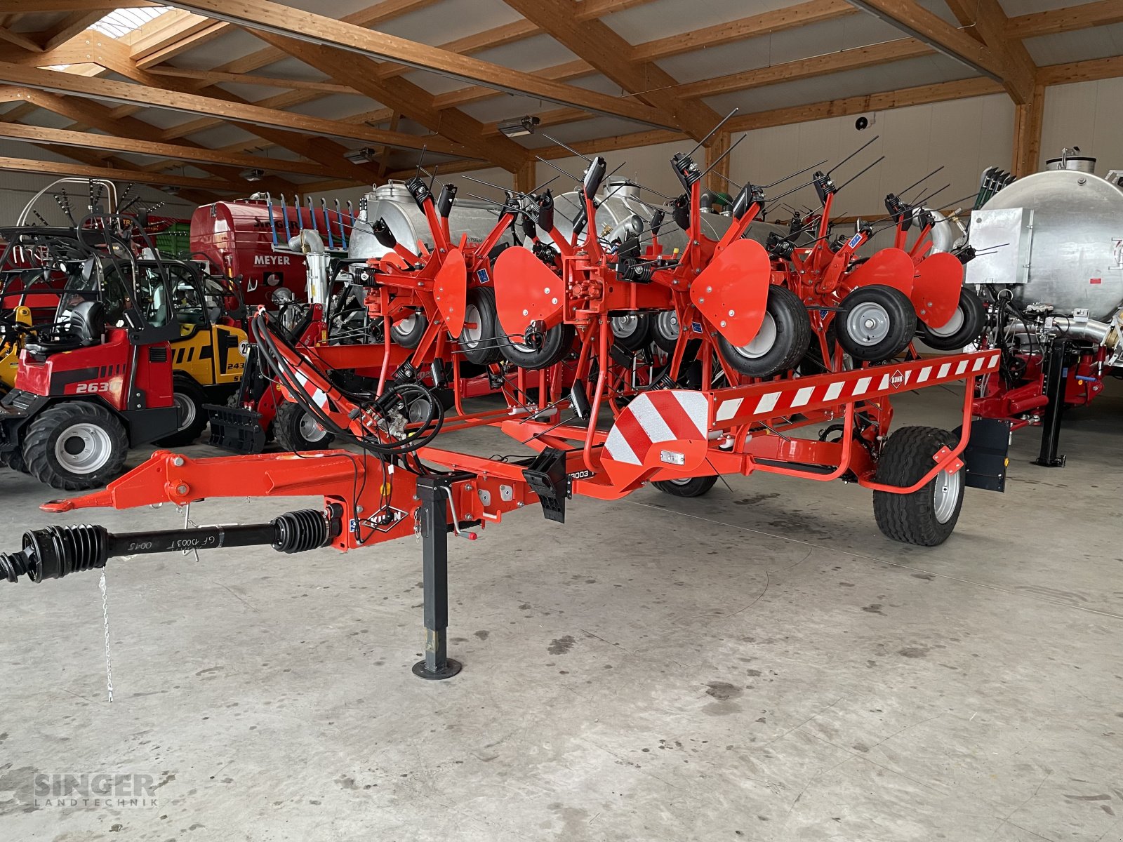 Kreiselheuer Türe ait Kuhn GF 13003 T, Neumaschine içinde Ebenhofen (resim 2)