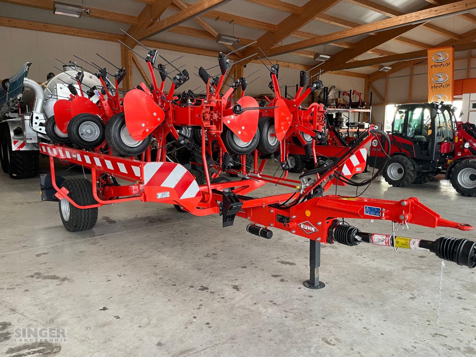 Kreiselheuer Türe ait Kuhn GF 13003 T, Neumaschine içinde Ebenhofen (resim 4)