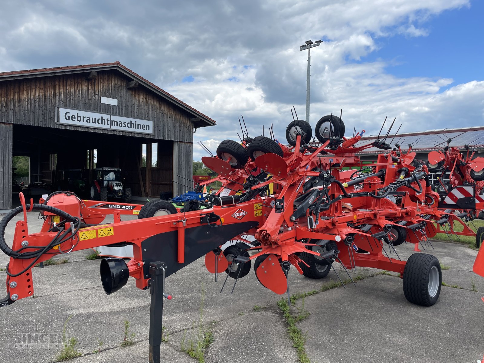 Kreiselheuer Türe ait Kuhn GF 15003 T, Neumaschine içinde Ebenhofen (resim 1)