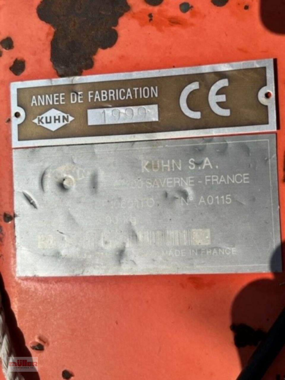 Kreiselheuer of the type Kuhn GF 1601, Gebrauchtmaschine in Holzhausen (Picture 3)