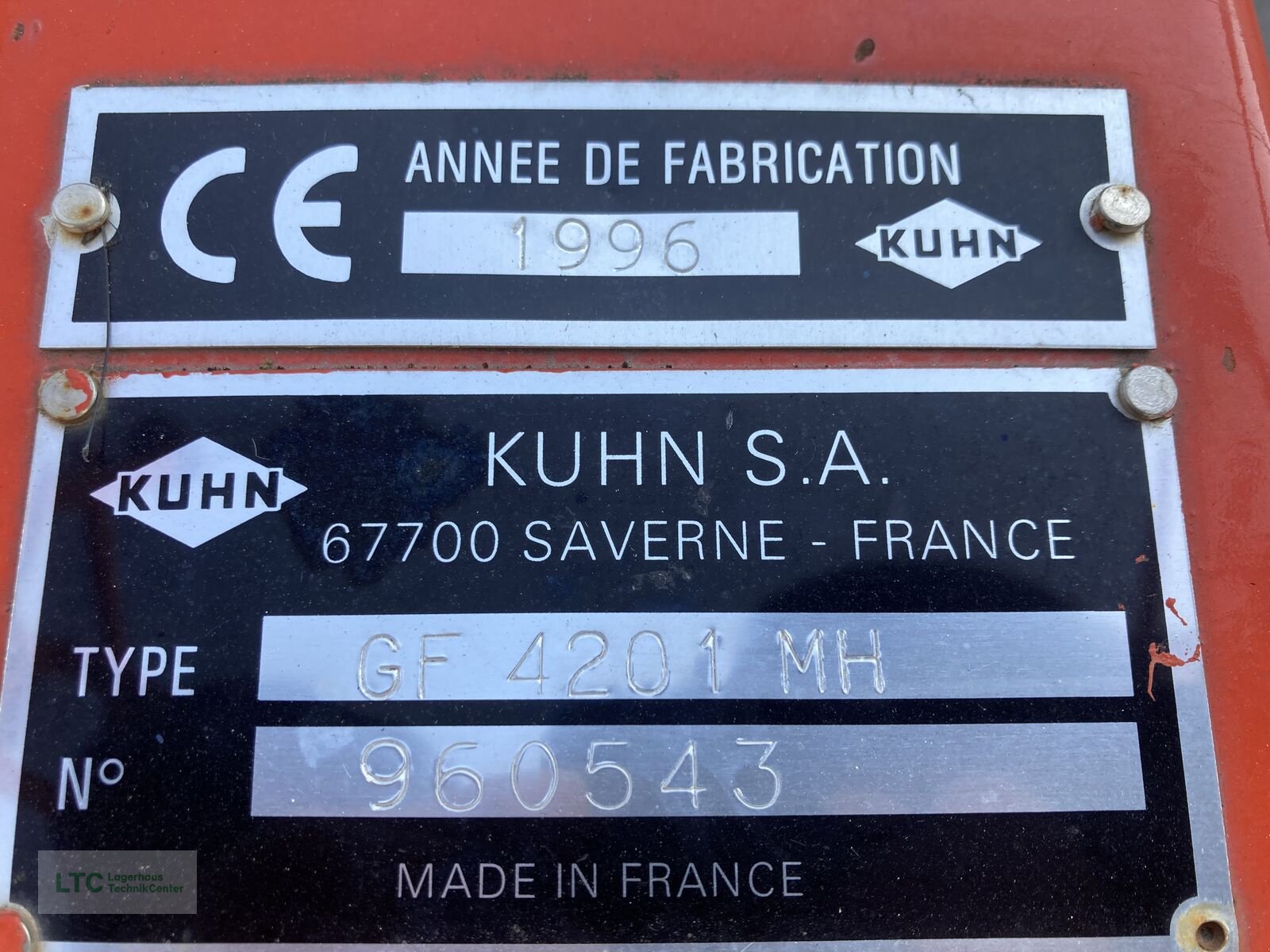 Kreiselheuer typu Kuhn GF 4201 HM, Gebrauchtmaschine v Redlham (Obrázek 4)