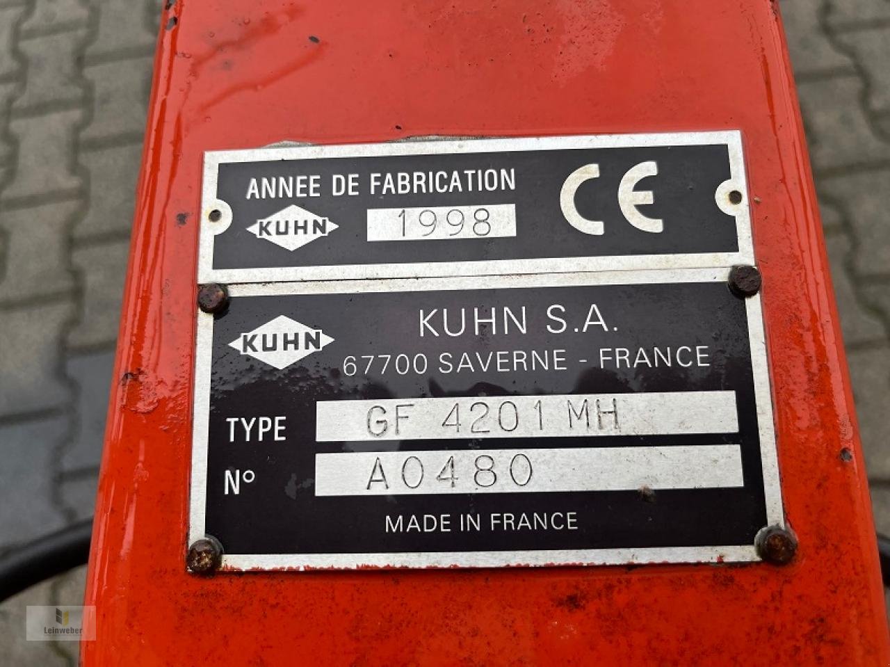 Kreiselheuer Türe ait Kuhn GF 4201 MH, Gebrauchtmaschine içinde Neuhof - Dorfborn (resim 5)