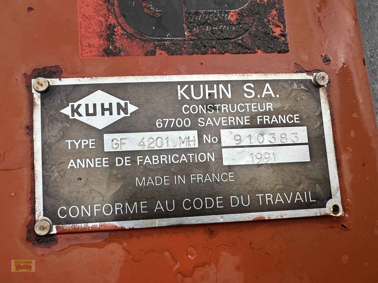 Kreiselheuer Türe ait Kuhn GF 4201 MH, Gebrauchtmaschine içinde Kötschach (resim 11)