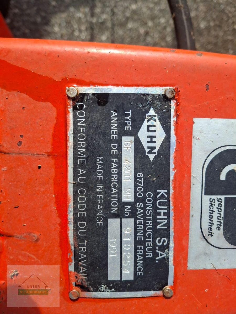 Kreiselheuer Türe ait Kuhn GF 4201 MH, Gebrauchtmaschine içinde Freistadt (resim 4)