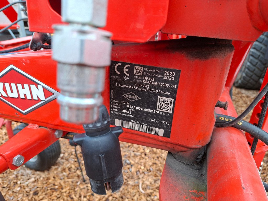 Kreiselheuer typu Kuhn GF 422 Giroheuer, Ausstellungsmaschine v Chur (Obrázek 2)