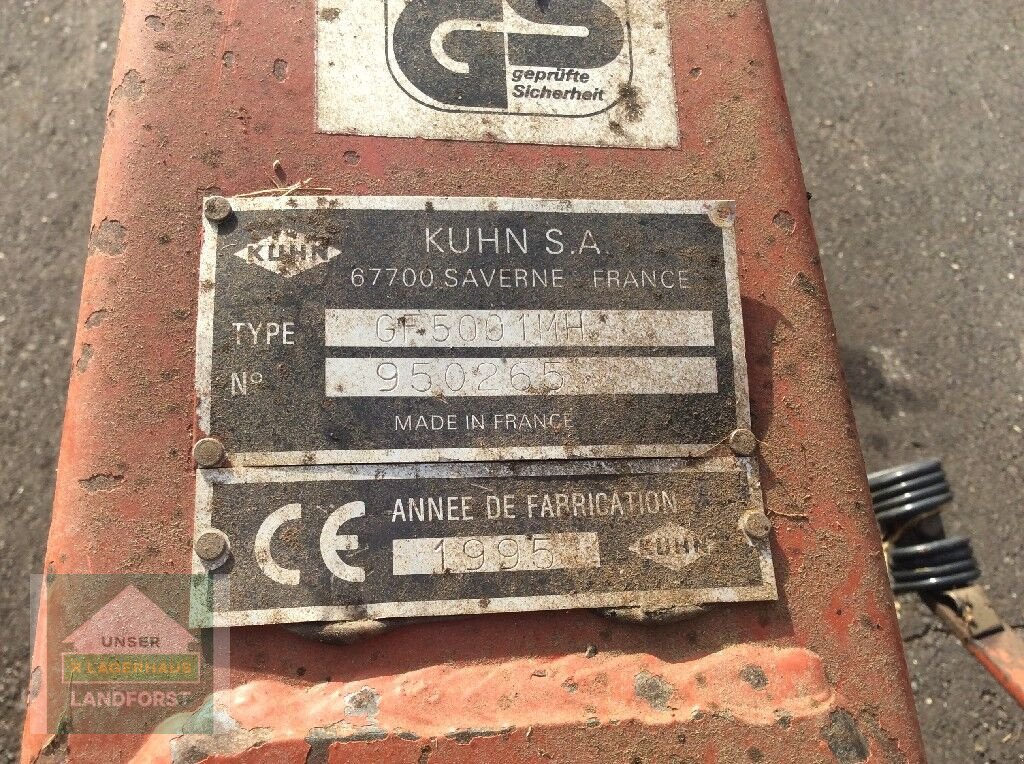 Kreiselheuer des Typs Kuhn GF 5001 MH, Gebrauchtmaschine in Kobenz bei Knittelfeld (Bild 7)