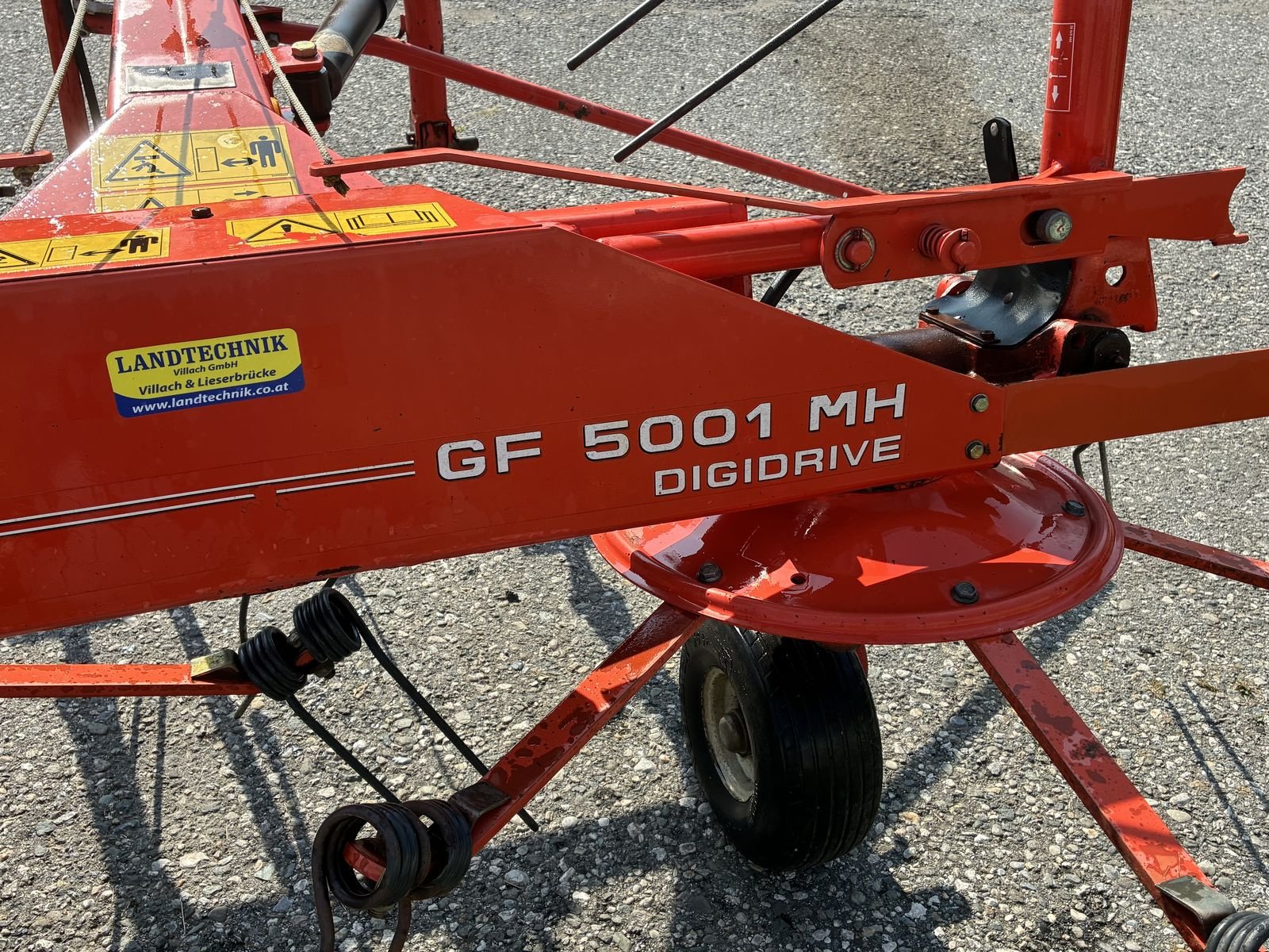 Kreiselheuer tip Kuhn GF 5001 MH, Gebrauchtmaschine in Villach (Poză 4)